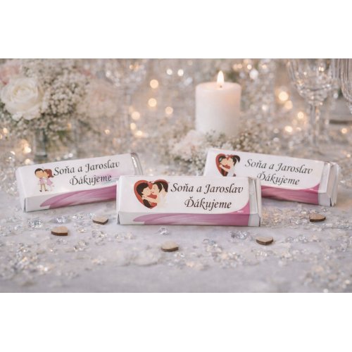 Svadobné žuvačky pre hostí - Svadba